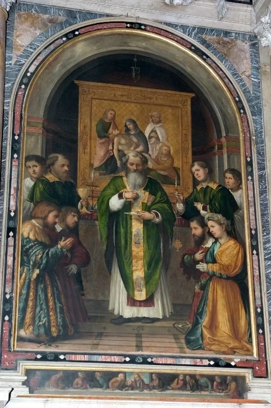 Il Romanino-418-Messa di sant'Apollonio - Santa Maria in Calchera, Brescia